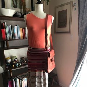 Lucky brand Burnt Orange messenger bag